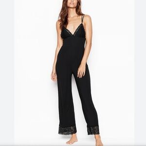 Victoria’s Secret NEW Black Jumpsuit Lace NWT XS